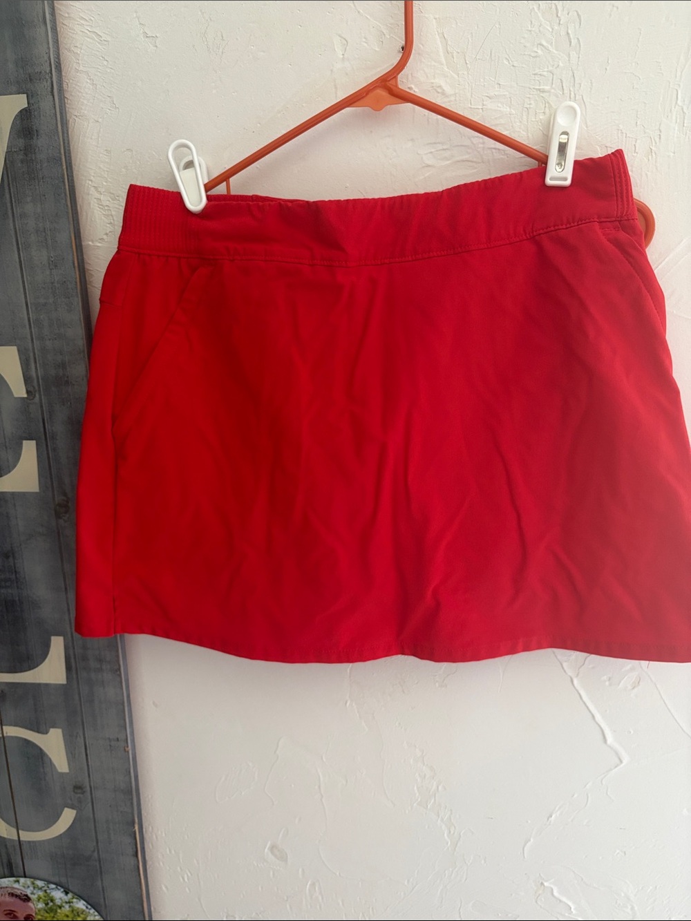 Columbia Red Athletic Skirt